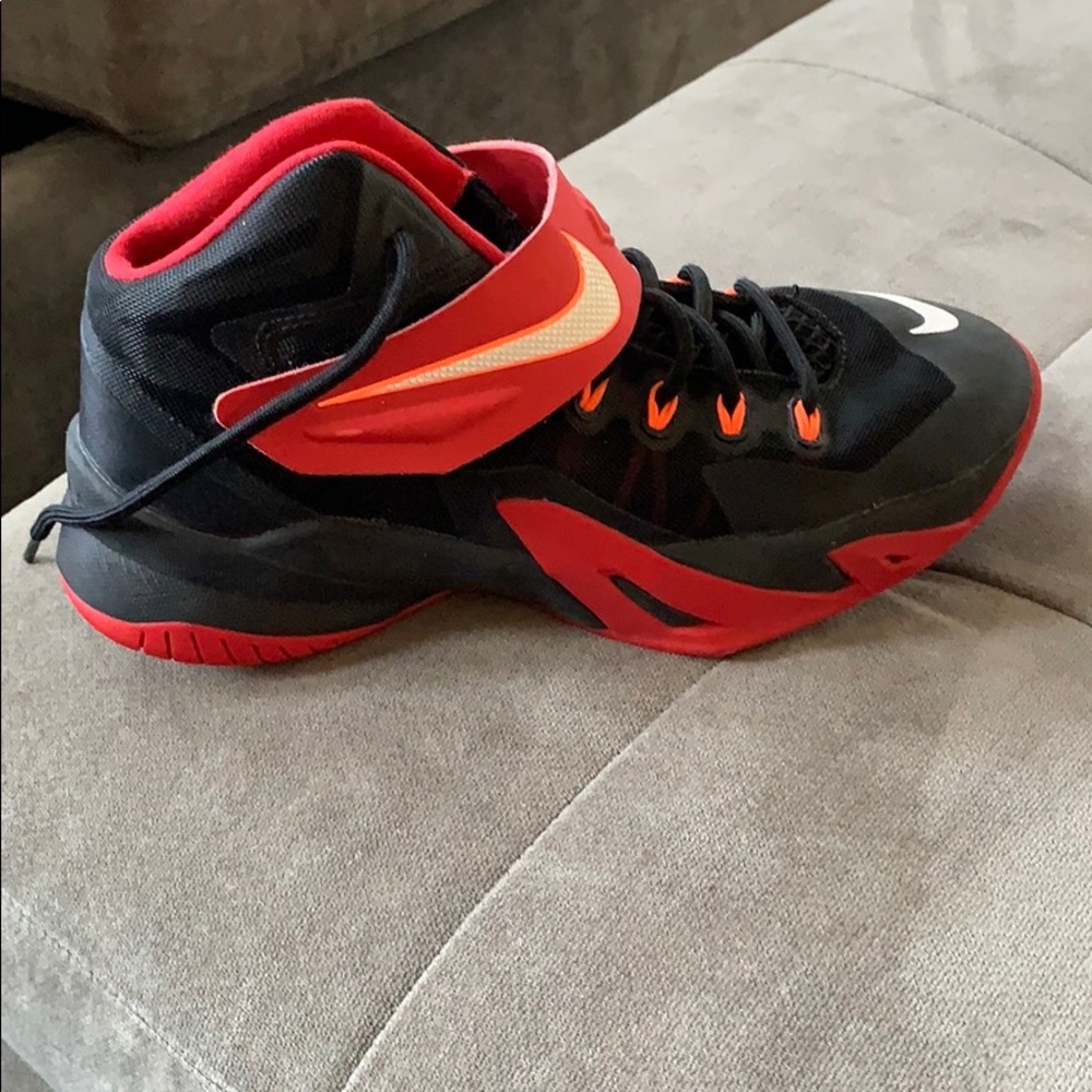 Rare lebrons basketball shoe.